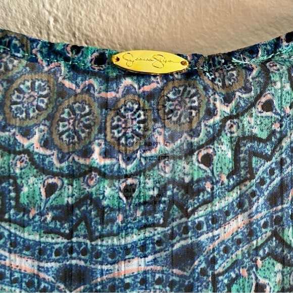 Jessica Simpson Printed Coverup Size Small - Picture 5 of 6